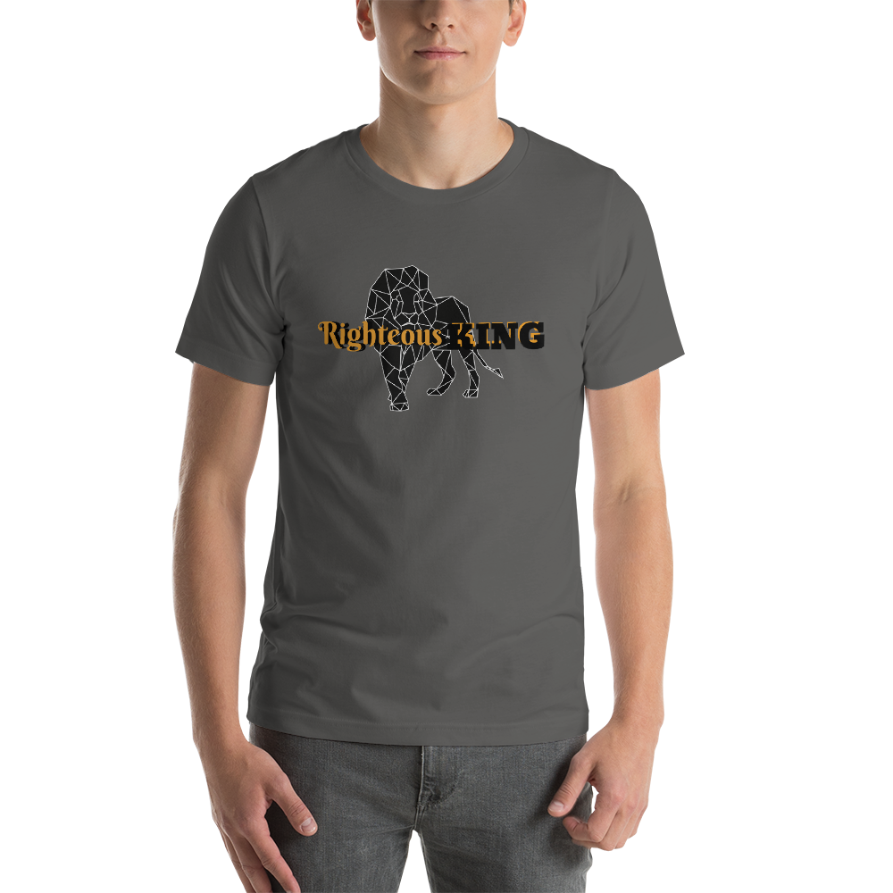 "Righteous King" Black and Gold