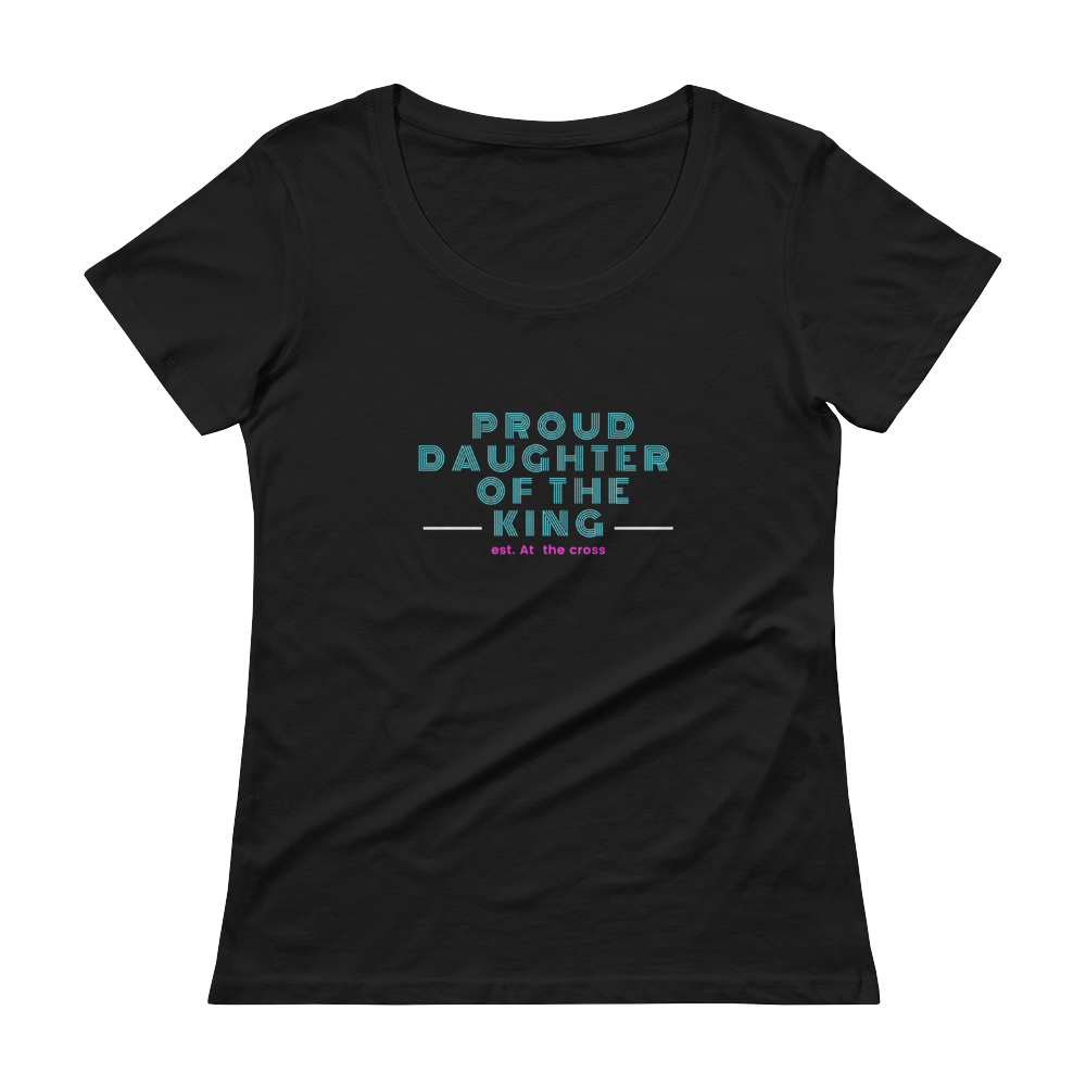 "Proud Daughter" Scoop-Neck