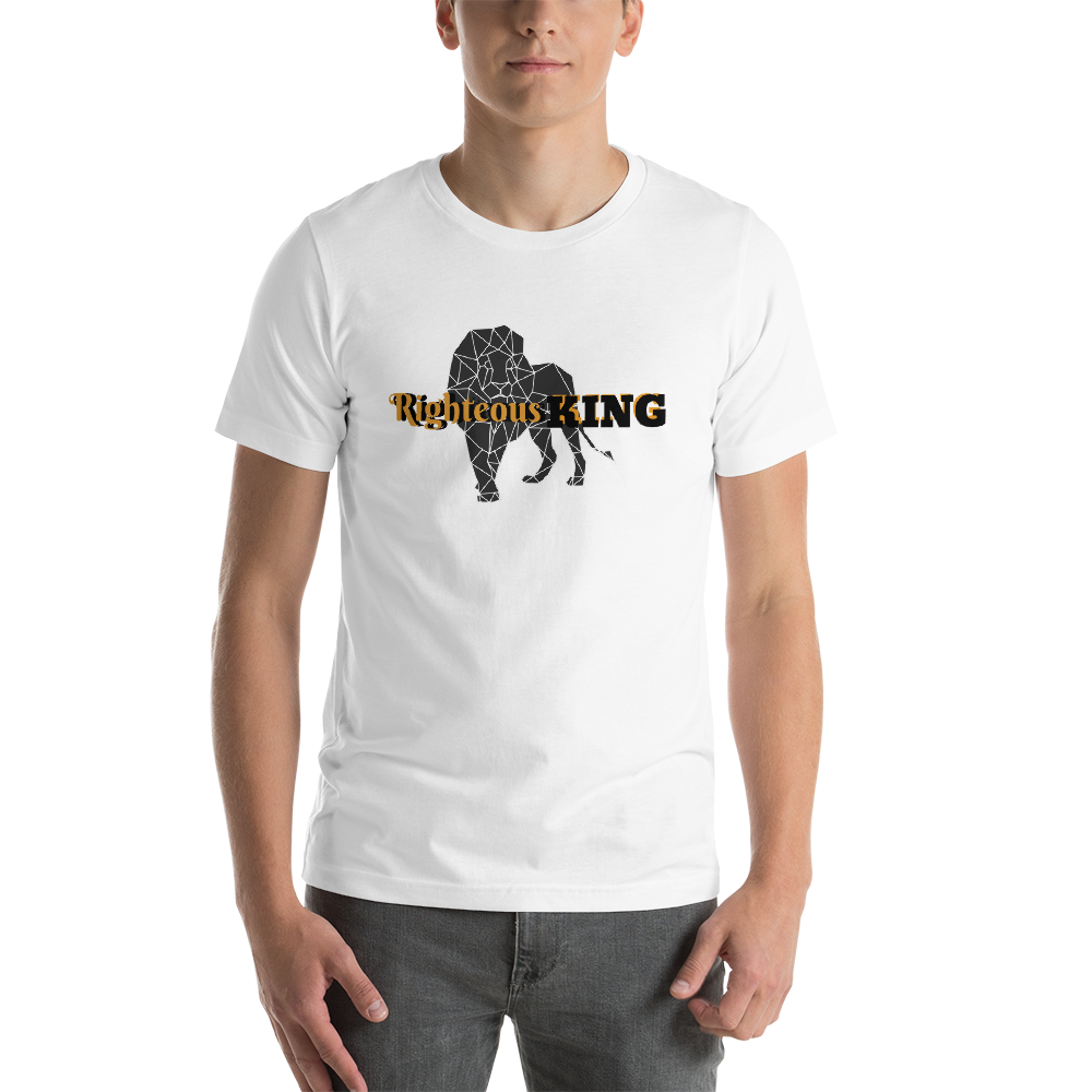 "Righteous King" Black and Gold